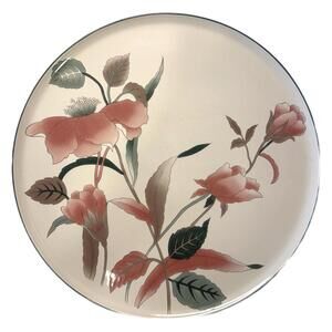 Mikasa Silk Flowers Cake Serving Plate / Round Platter / Chop Plate – FX003